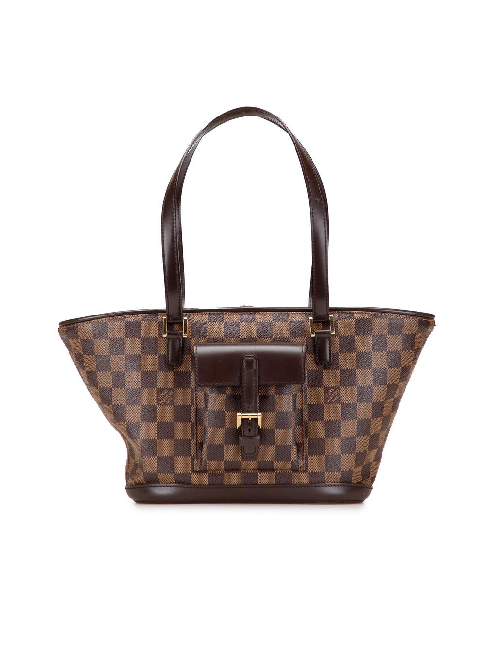 Louis Vuitton Manosque Handbag Damier #376302L87B
